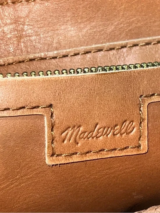 Madewell The Small Transport Crossbody: Woven Leather Edition Purse Bag Tote - Picture 9 of 12